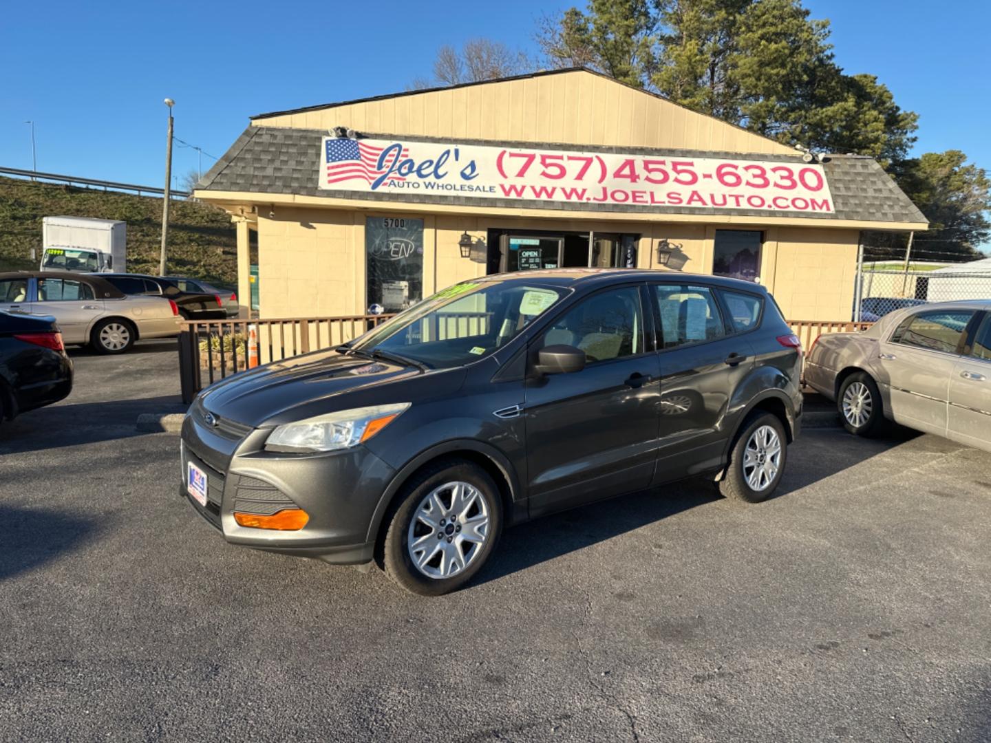 2015 Gray Ford Escape (1FMCU0F71FU) , located at 5700 Curlew Drive, Norfolk, VA, 23502, (757) 455-6330, 36.841885, -76.209412 - Photo#0